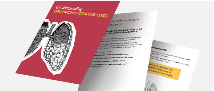 Understanding  Bronchiectasis (BE) brochure