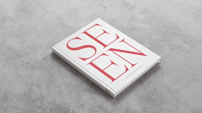 Cover of SEEN, a book featuring stories of people living with bronchiectasis (BE)